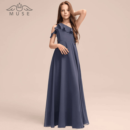 muse礼服女童雪纺欧美优雅