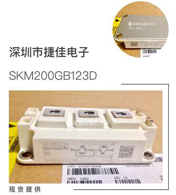 IGBT模块SKM200GB128D SKM100GB12T4G SKM300GB124D SKM150GB128D