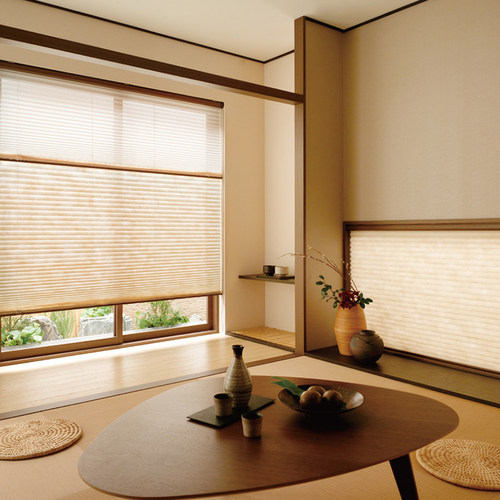 立川日式现代蜂巢遮光半自动定制