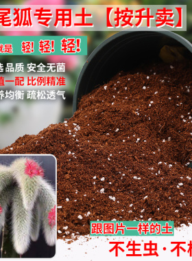 九尾狐专用土多肉颗粒土专用营养土种植土泥铺面石纯颗粒花土肥料