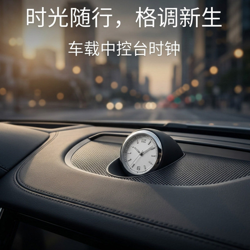 沃尔沃XC60XC90S90S60V90V60中置万国表装饰钟表中置盖板车内用品