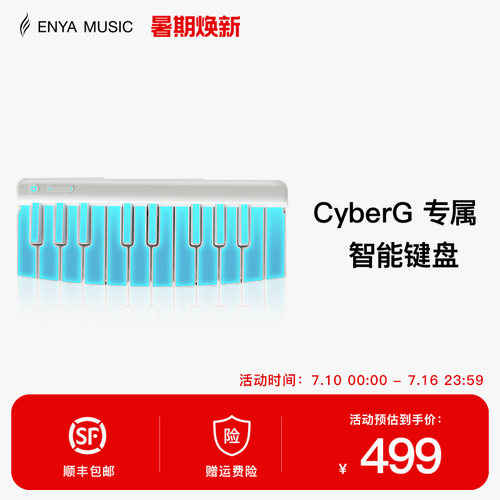 ENYA恩雅赛博吉他Cyber G专用键盘模块