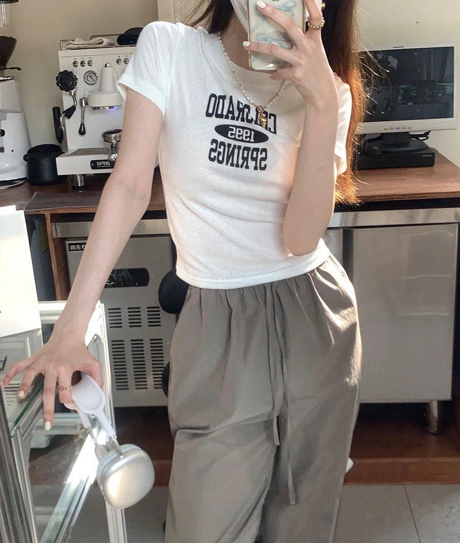 图图小有名气韩国2025夏季新款韩版宽松显瘦百搭圆领短袖T恤女,女装/女士精品,T恤,淘宝优惠券,粉丝福利购,淘宝优惠卷