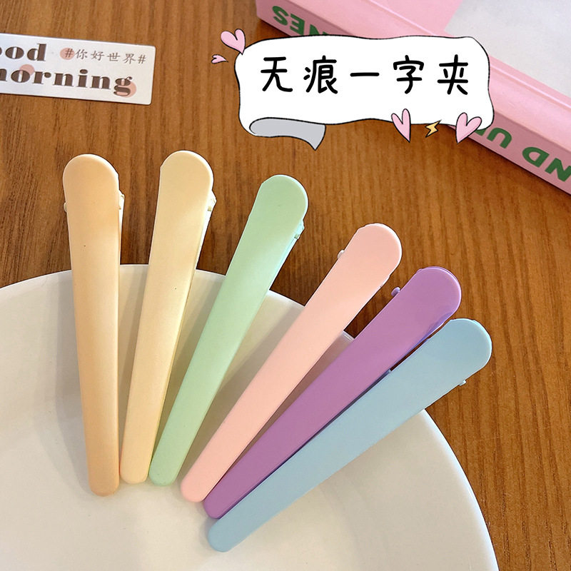 韩国边夹少女网红顶夹刘海夹鸭嘴夹美发夹子头饰磨砂发卡发饰品女,饰品/流行首饰/时尚饰品新,发饰,淘宝优惠券,粉丝福利购,淘宝优惠卷