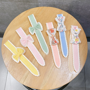 儿童刘海贴魔术贴发箍女童宝宝碎发贴发带网红头箍发帖发饰头饰品