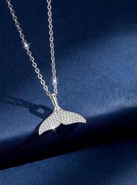 2026美人鱼尾项链女轻奢小众设计高级感ins简约气质百搭毛衣锁骨