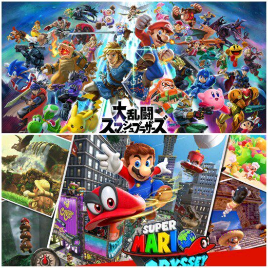 任天堂全明星+马里奥奥德赛  中文版  任天堂switch游戏ns下载版