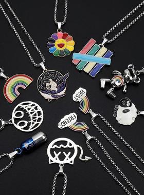 毛衣链女ins蹦迪简约网红街头饰