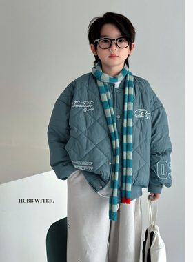 CH 8292 绣字母棉衣外套