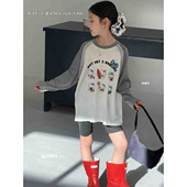 T恤 插件小猫长袖 DEXE 3951