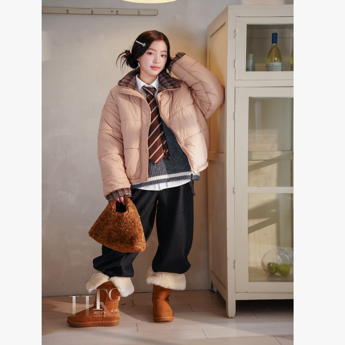 HT 25350 格子袖棉外套,童装/婴儿装/亲子装,亲子装/亲子时装,淘宝优惠券,粉丝福利购,淘宝优惠卷