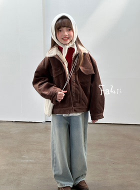 FAZ 6502 羊羔灯芯绒棉夹克