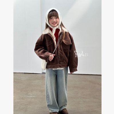 FAZ 6502 羊羔灯芯绒棉夹克