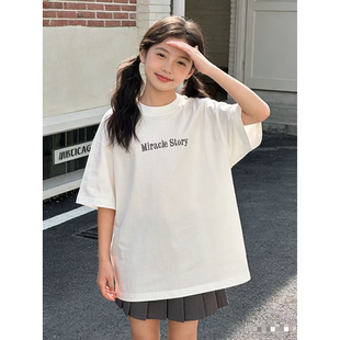 T恤 M字母后背哪吒短袖 19029