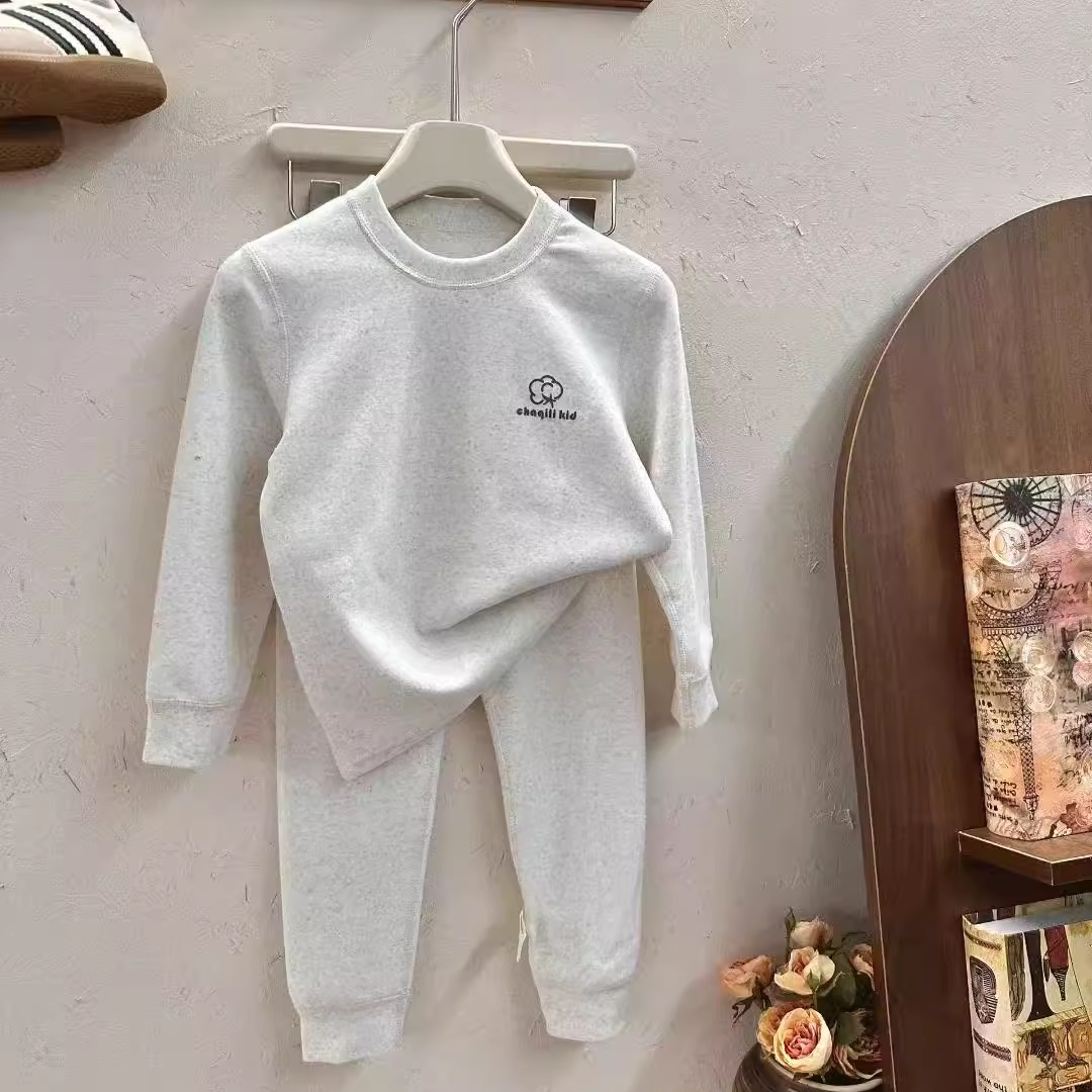 CQL 6805（6807） 雪花绒家居服秋衣秋裤套装