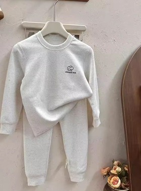 CQL 6805（6807） 雪花绒家居服秋衣秋裤套装