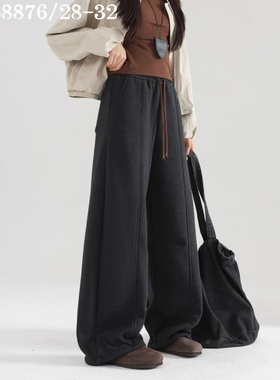 LBE 68876 女童一体绒休闲裤