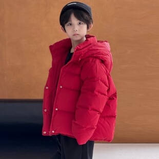 TYD 25008 【90绒】连帽面包羽绒服