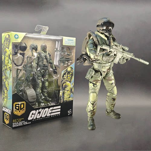 孩之宝特种部队空降兵狙击手手办