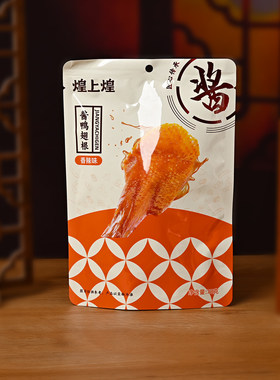 煌上煌香辣酱鸭翅根78g真空熟食