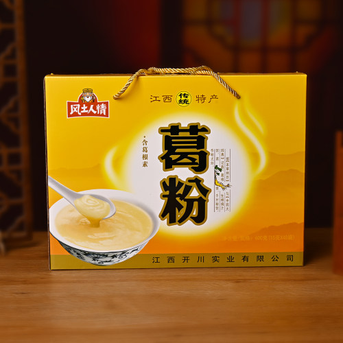 风土人情葛根粉600g礼盒速溶即食