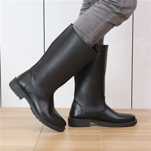 阅兵高筒靴乐队演出仪仗队靴子