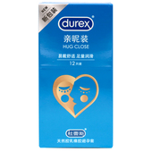 12只装 易戴舒适足量润滑 Durex 杜蕾斯亲昵装 Hug Close