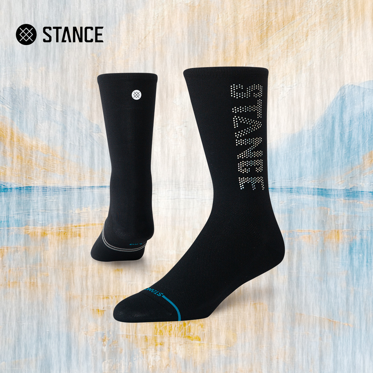 STANCE|专业骑行袜反光标logo户外透气中筒男女运动袜子潮流时尚