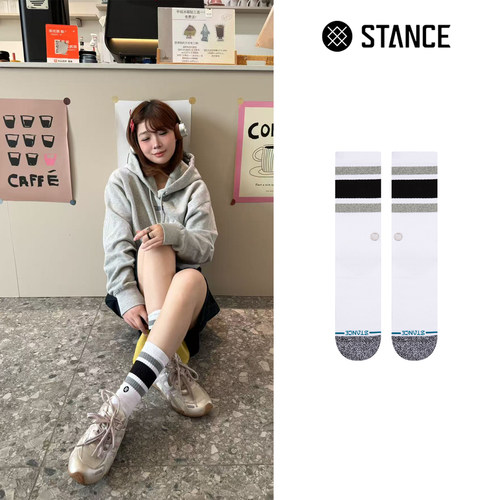 stance经典个性休闲滑板训练袜子