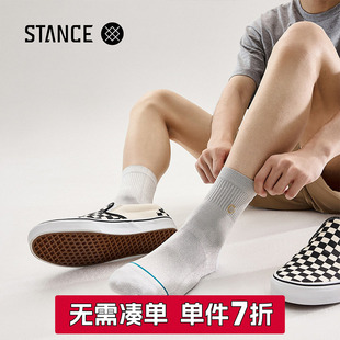 346休闲短筒袜子男袜棉袜冬季 ICON款 吸汗透气女袜子 经典 STANCE