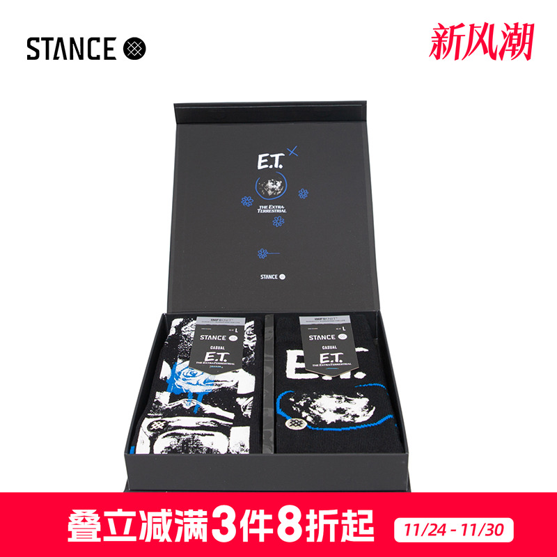 STANCE男女适用2022夏季中筒袜