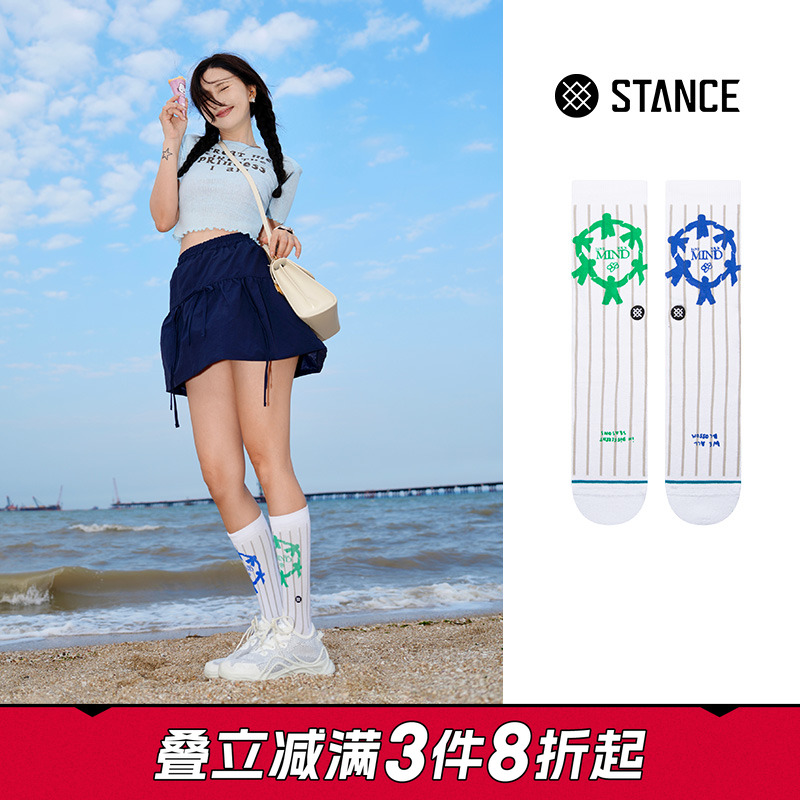 STANCE男女中筒袜休闲袜