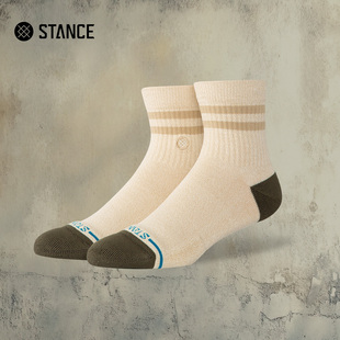 STANCE斯坦斯 冬季混色条纹休闲低筒袜短袜棉质透气弹力休闲袜