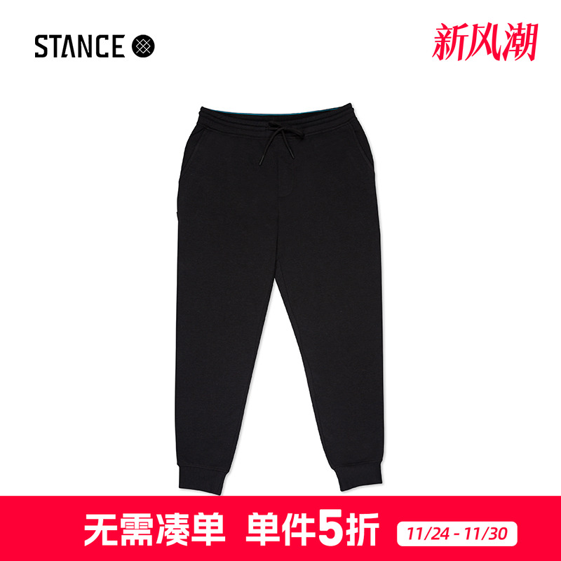 STANCE男女春季黑色裤子