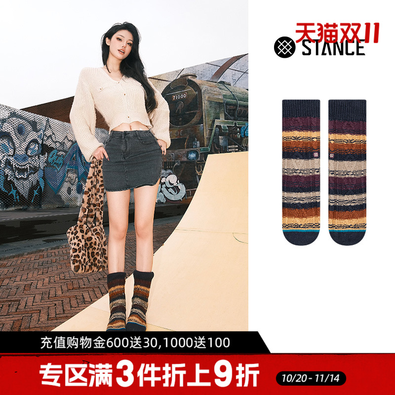 STANCE男女适用2022秋季中筒