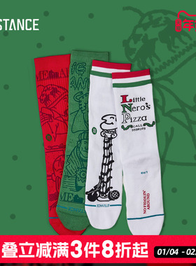 STANCE X HOME ALONE小鬼当家联名款中筒袜男女设计师款个性袜潮