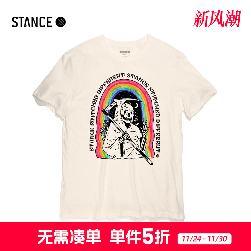 针织衫秋季新款白色纯棉中性上衣