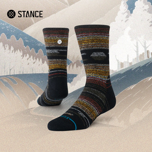 STANCE斯坦斯488长距离山径水徒步美利奴羊毛中筒袜徒步户外袜
