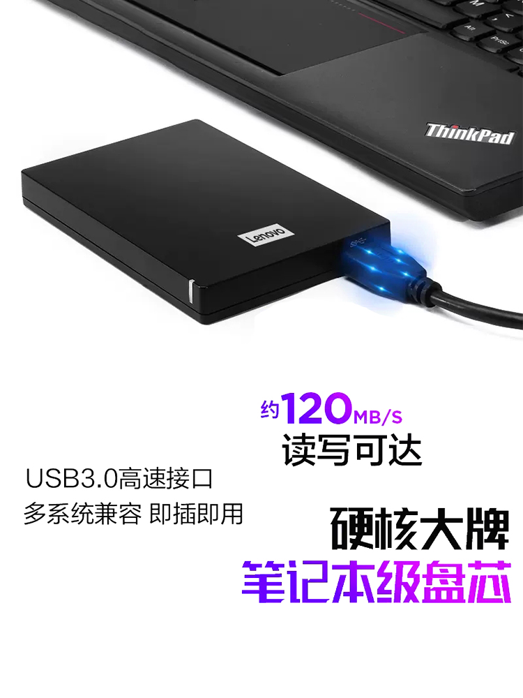 Lenovo Mobile Hard Drive 1T2T4T Genuine External External Gaming Phone External Solid State High Speed Large Capacity Hard Drive