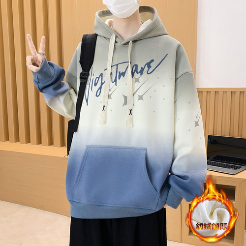 不起球不褪色不缩水加绒加厚卫衣