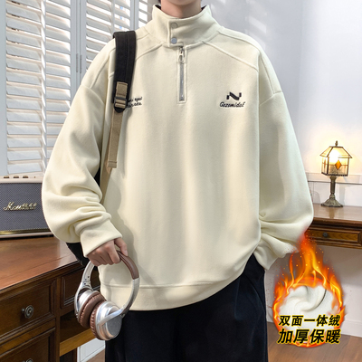 不起球不褪色不缩水加绒加厚卫衣