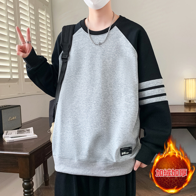 不起球不褪色不缩水加绒加厚卫衣