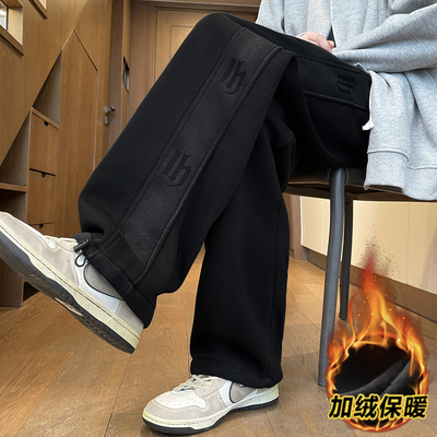 不起球不褪色不缩水加绒加厚长裤