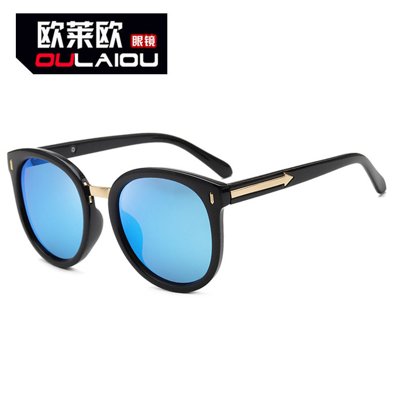 2025新款偏光镜男士复古金属蛤蟆镜502箭头墨镜女式太阳镜