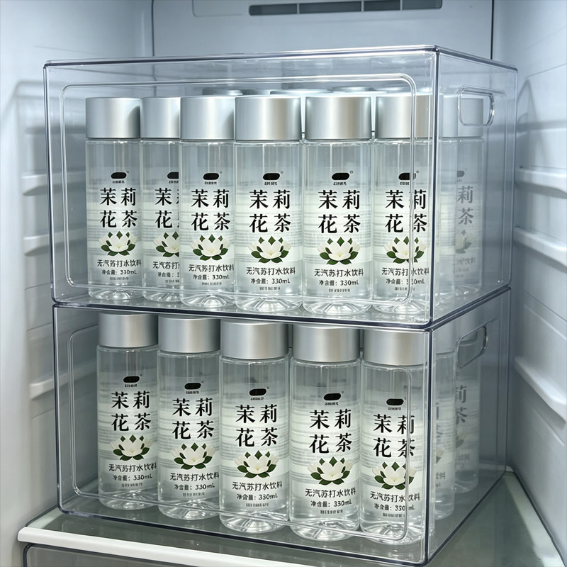【买一送一】茉莉花茶味无汽苏打水饮料整箱330ml*12瓶0糖0脂0卡