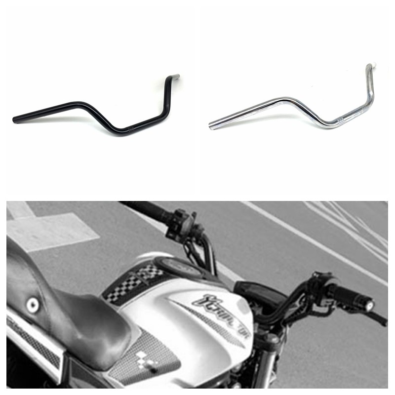 摩托车cg125 gz125 150钱江太子改装复古美式高把车把龙头把22mm