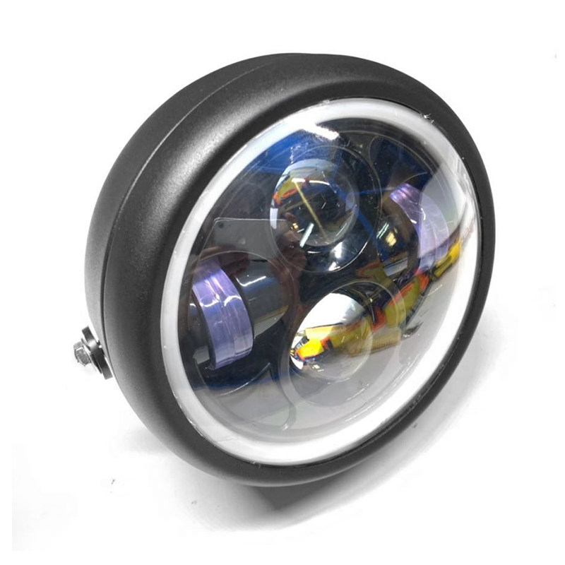 BENDA 250 400 헤드라이트 수정에 적합 LONGJIA VKA 250 HARLEY 883 오토바이 LED 헤드라이트 어셈블리