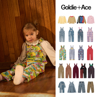 GOLDIE+ACE AW26秋冬上新国内现货顺丰包邮婴儿童背带裤牛仔裤裙