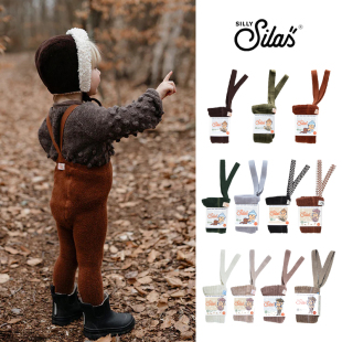 新款 补货到货Silly 泰迪绒举重裤 AW25新款 儿童纯棉加厚 silas