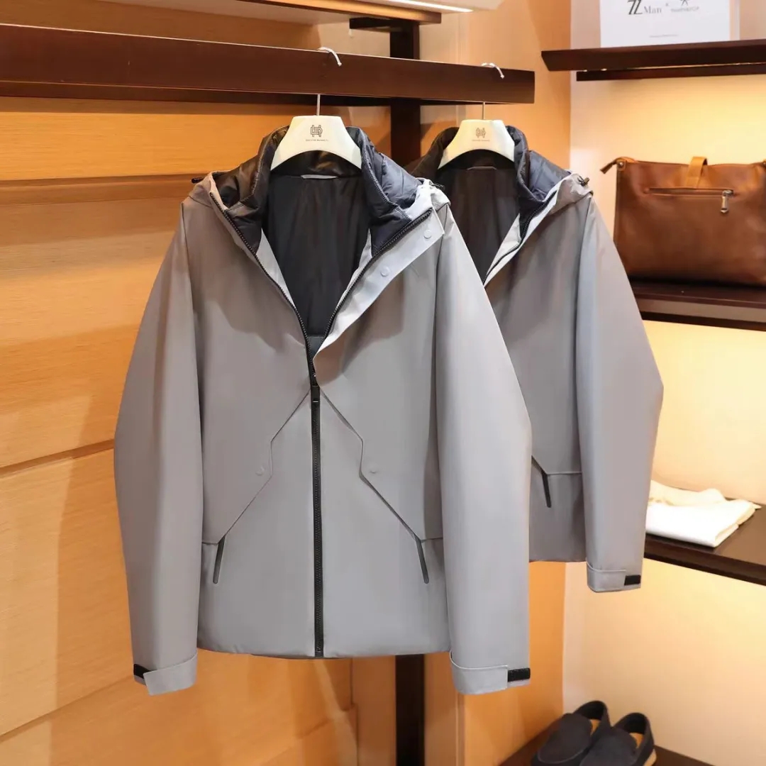 鹅绒户外加厚保暖三防羽绒服外套